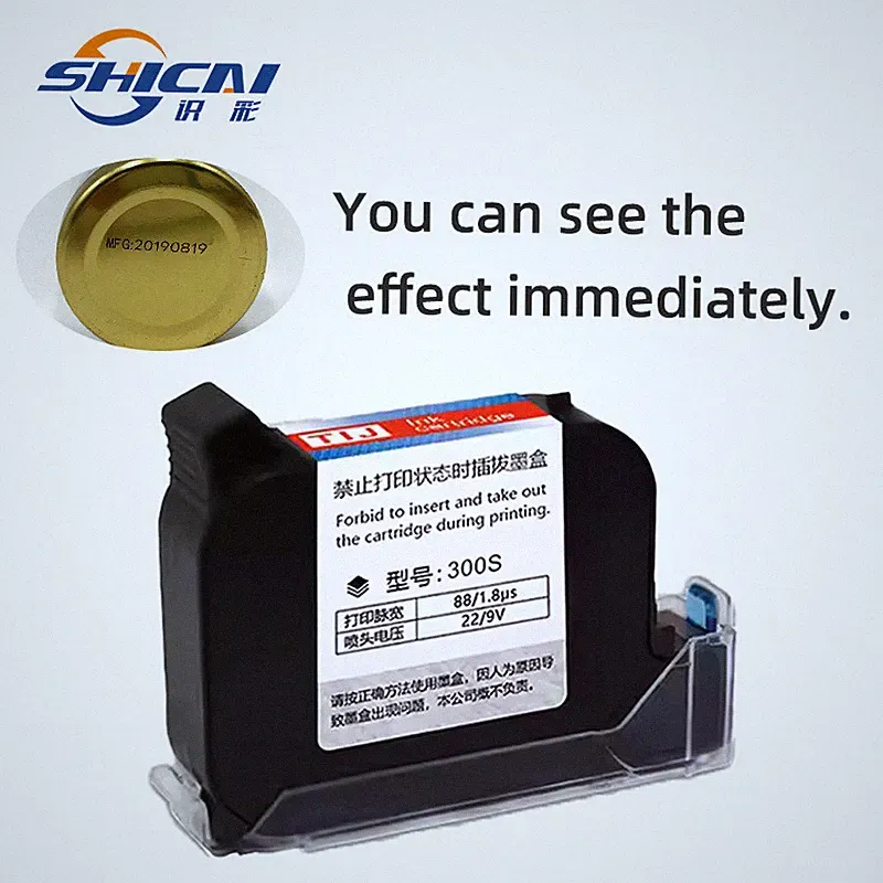 3 universal ink cartridges for handheld inkjet printers for quick drying