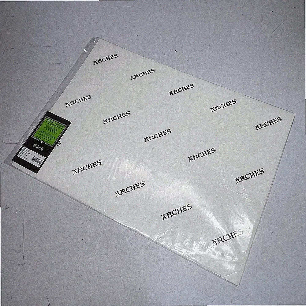 ARCHES AQUARELLE (5 SHEETS) Cold Press Watercolor Papers 22"x30" 300GSM-140LB Br