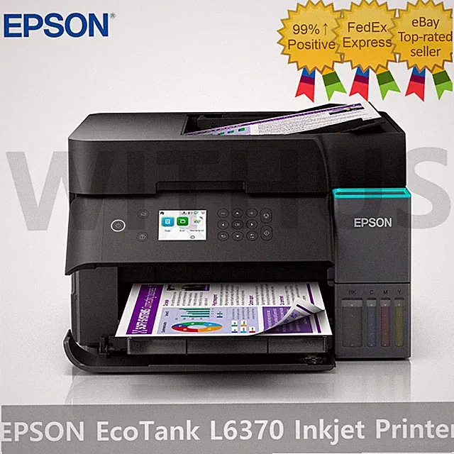 EPSON EcoTank L6370 All-in-One Color Inkjet Printer 100-240V / No Tariffs In US