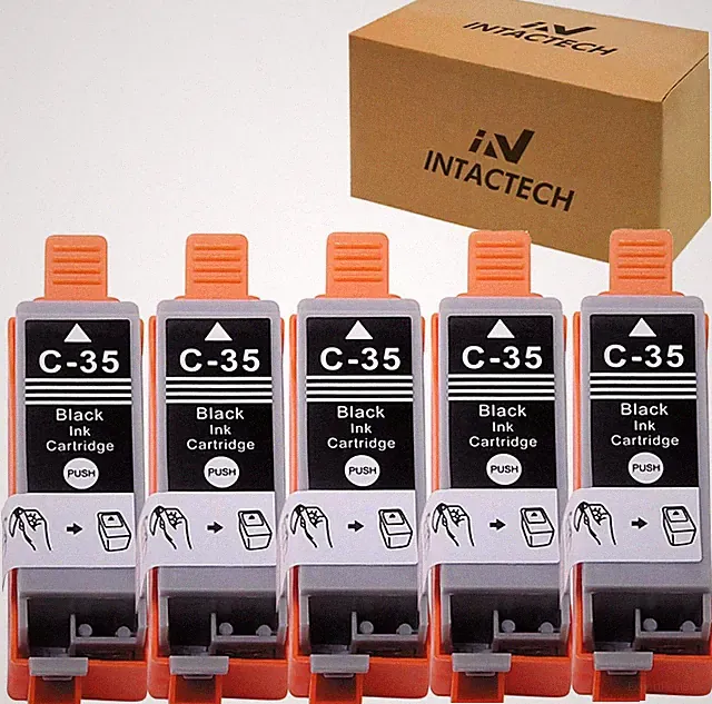 PGI-35 Black Ink Cartridges Replacement for Canon PIXMA TR150 TR152 TR160 Ip110