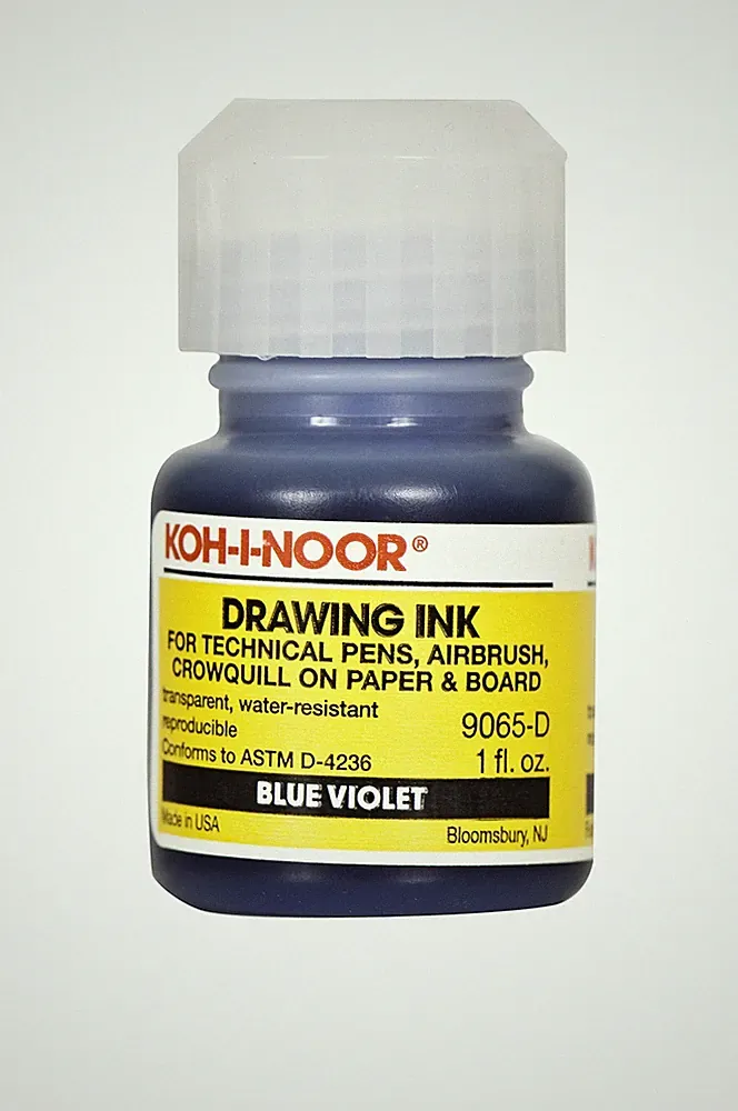 Pigment-Based Drawing Ink 1 Oz. Blue Violet 9065D.BVI Art Supplies